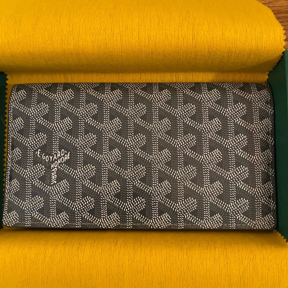 Goyard Richelieu Wallet // Grey Coated Canvas - Picture 4 of 9